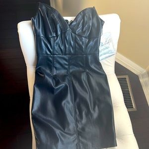 Guess Faux Leather Dress. Brand new with tags